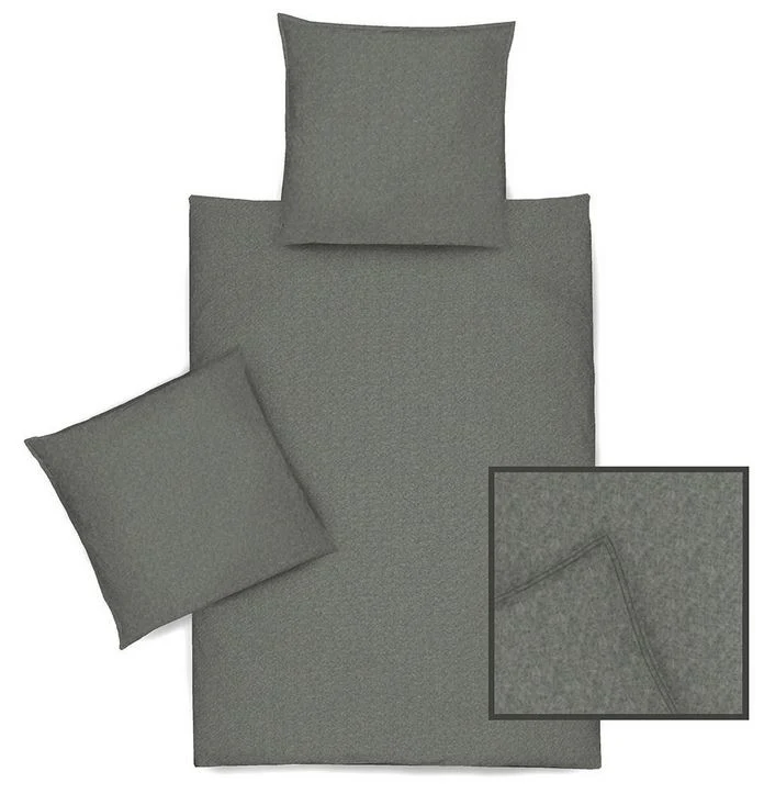 Dormisette Winter Bettwäsche Chambray Flanell 135x200 / 80x80