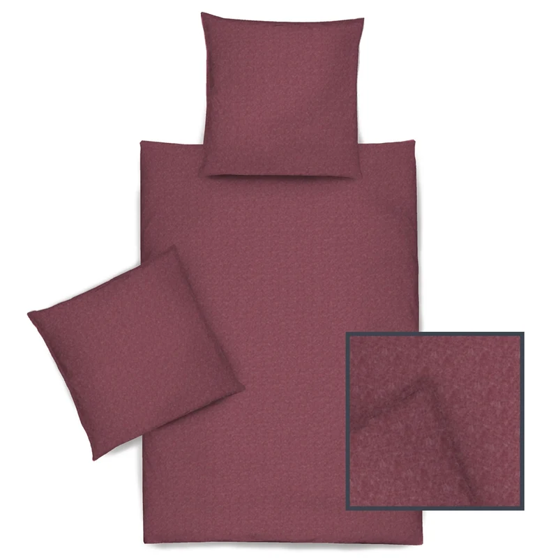 Dormisette Winter Bettwäsche Chambray Flanell 135x200 / 80x80