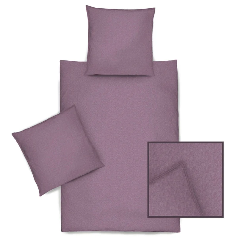 Dormisette Winter Bettwäsche Chambray Flanell 135x200 / 80x80