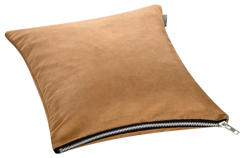 2er Pack Kissenhülle Kissenbezug 40x40 50x50 Wildleder Optik Milano Sun Garden