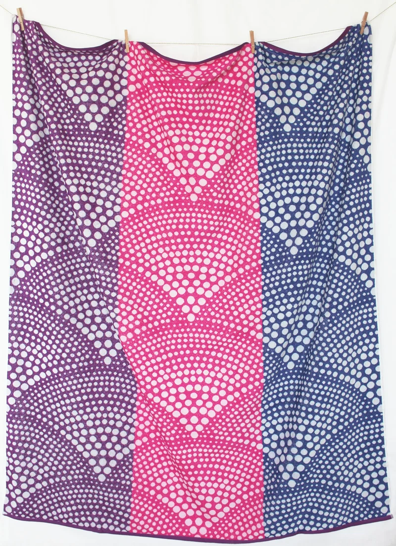 XXL Partner Velours Strandtuch Strandlaken Jacquard 150x180 cm Design