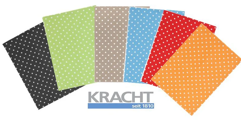 3er Pack Kracht Halbleinen Geschirrtuch 50x70 Punkte 2-360