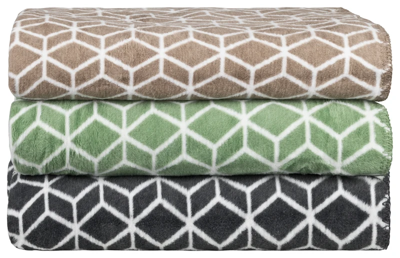 Moon 3D Luxus Kuscheldecke Wolldecke 150x200