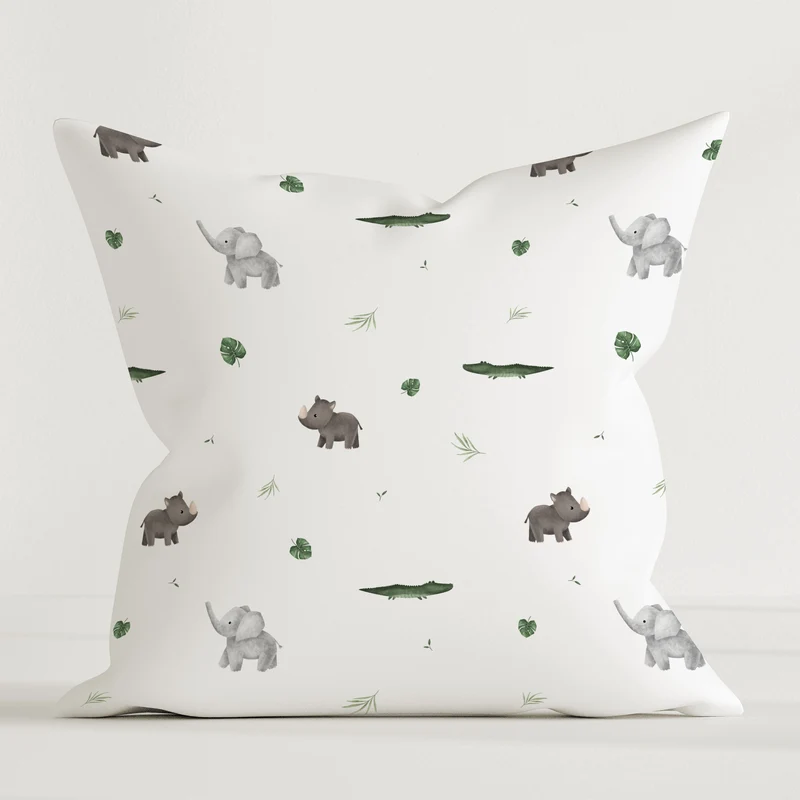 "Little Safari" Premium Dekokissen