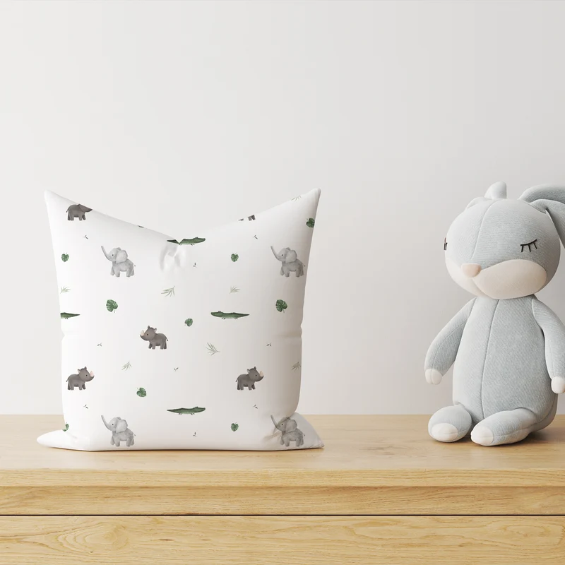 "Little Safari" Premium Dekokissen
