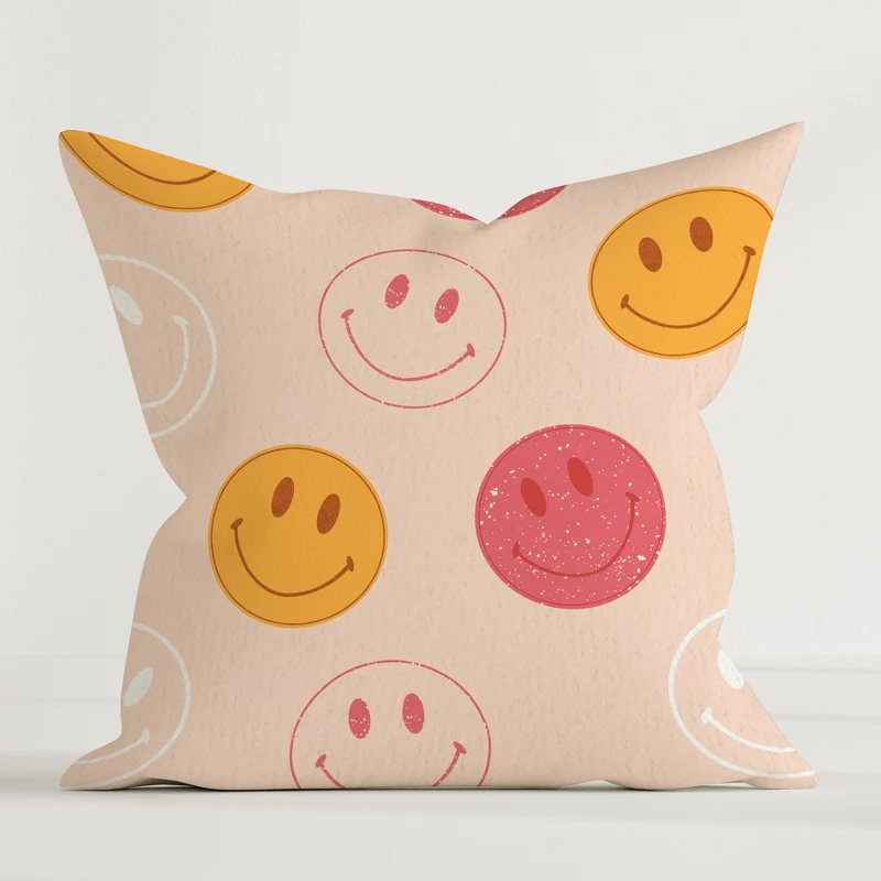 "Smileys" Premium Dekokissen