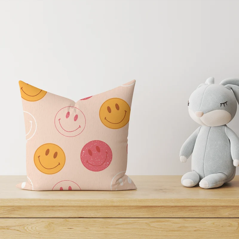 "Smileys" Premium Dekokissen
