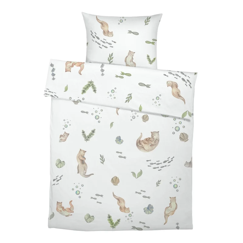 “Otter” Premium Kinderbettwäsche
