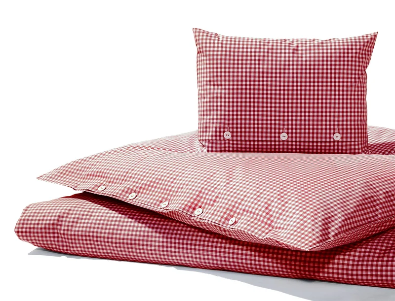 Bettwäsche Red Nose Red Vichy Karo