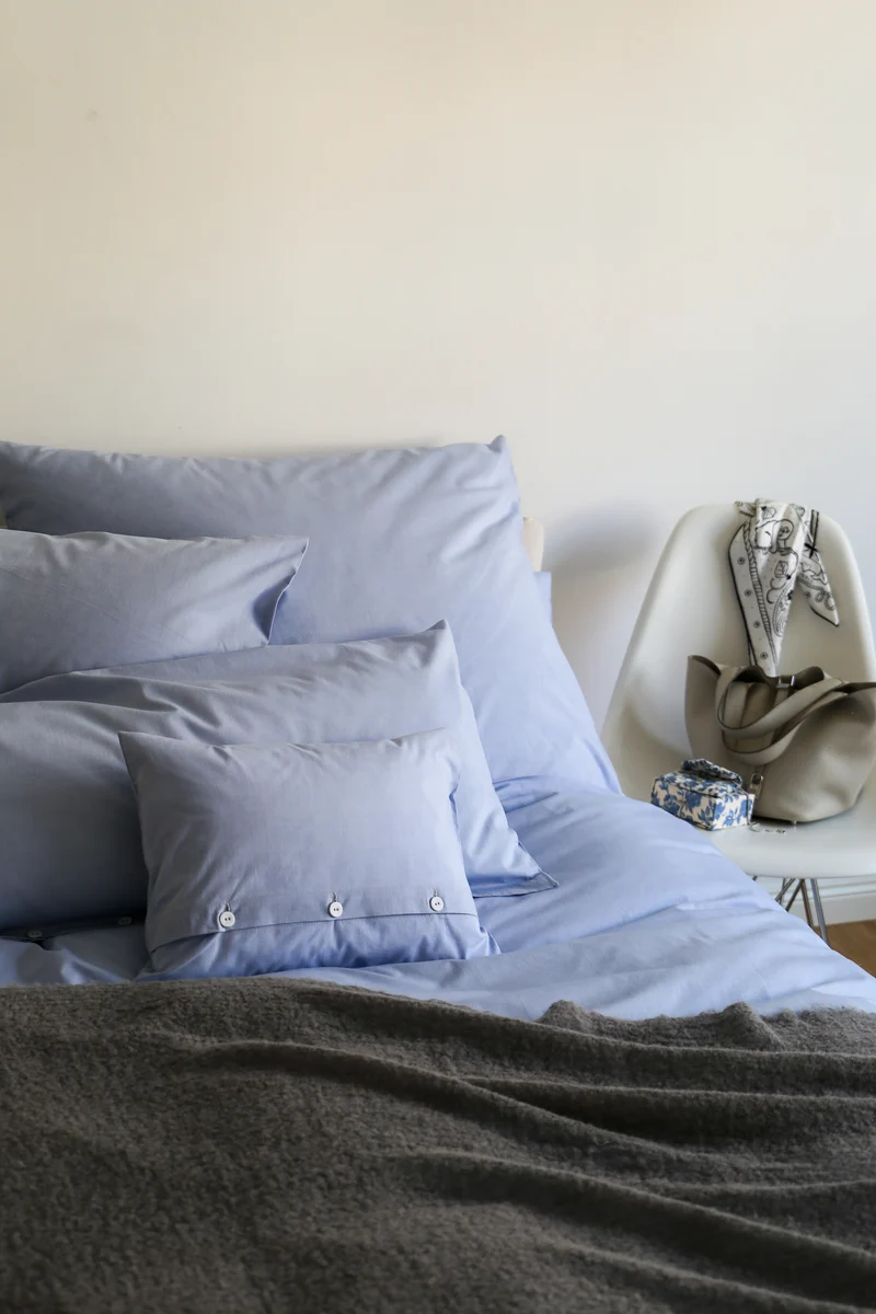 Bettwäsche Chambray River Blue