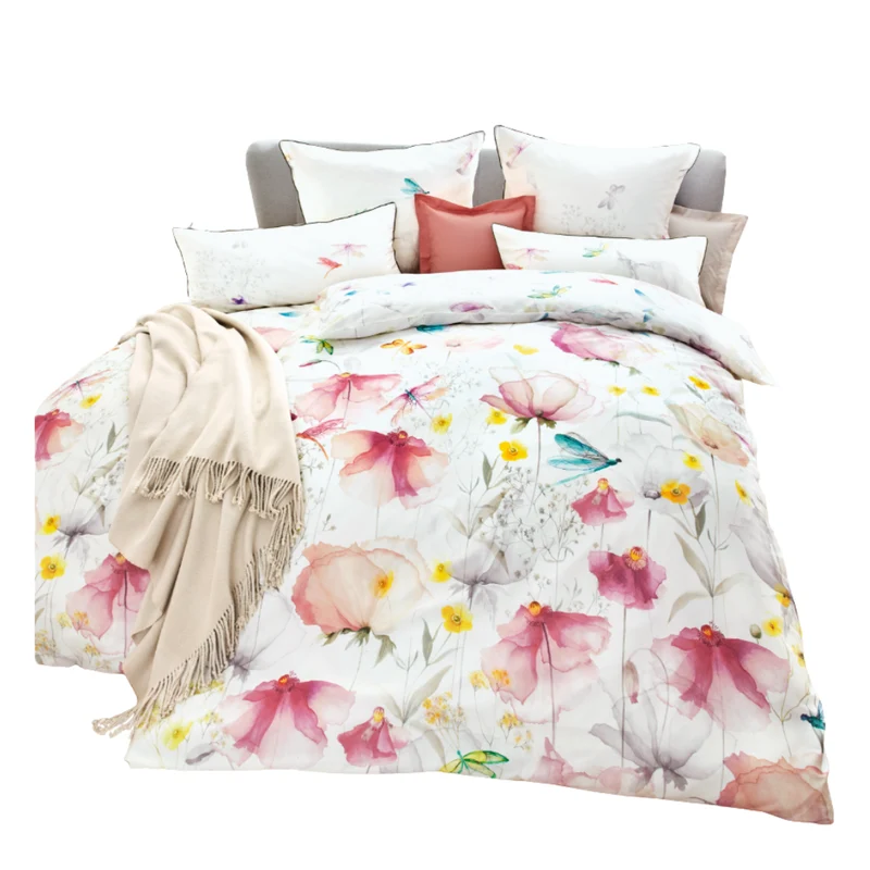 Bettwäsche in Deutschland produziert – Libellula Mako-Satin Bettwäsche Set
