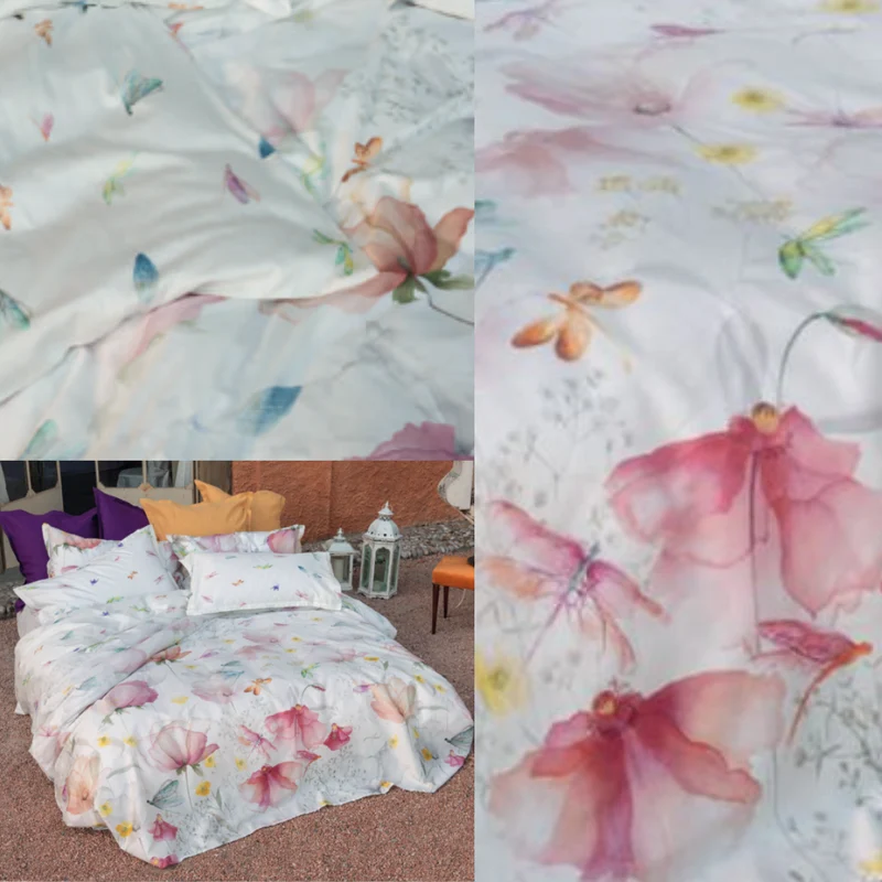 Bettwäsche in Deutschland produziert – Libellula Mako-Satin Bettwäsche Set