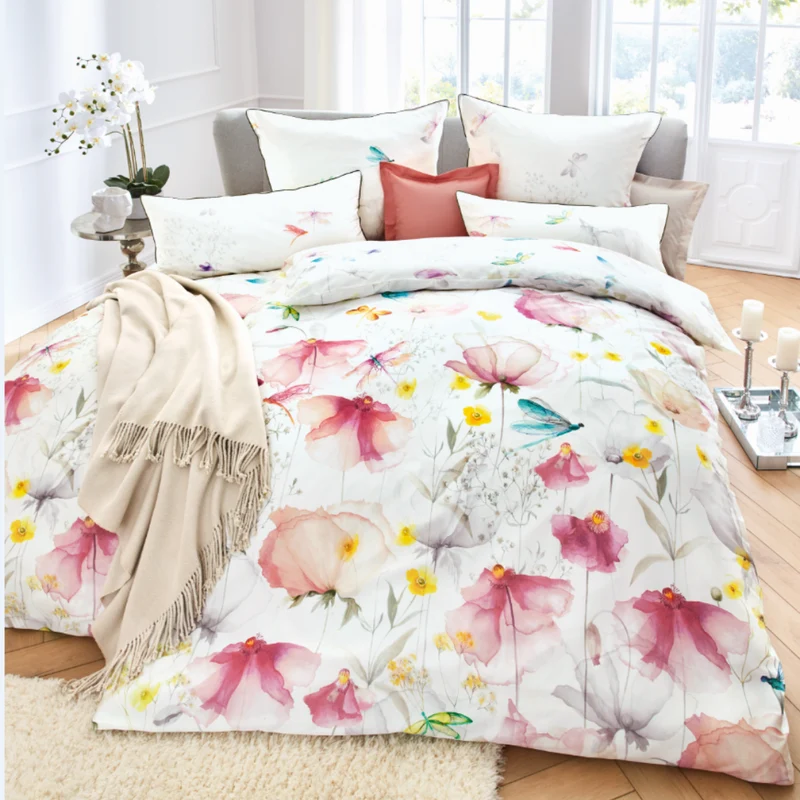 Bettwäsche in Deutschland produziert – Libellula Mako-Satin Bettwäsche Set