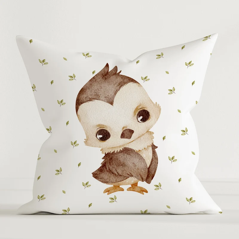"Baby Falke" Kinder Dekokissen