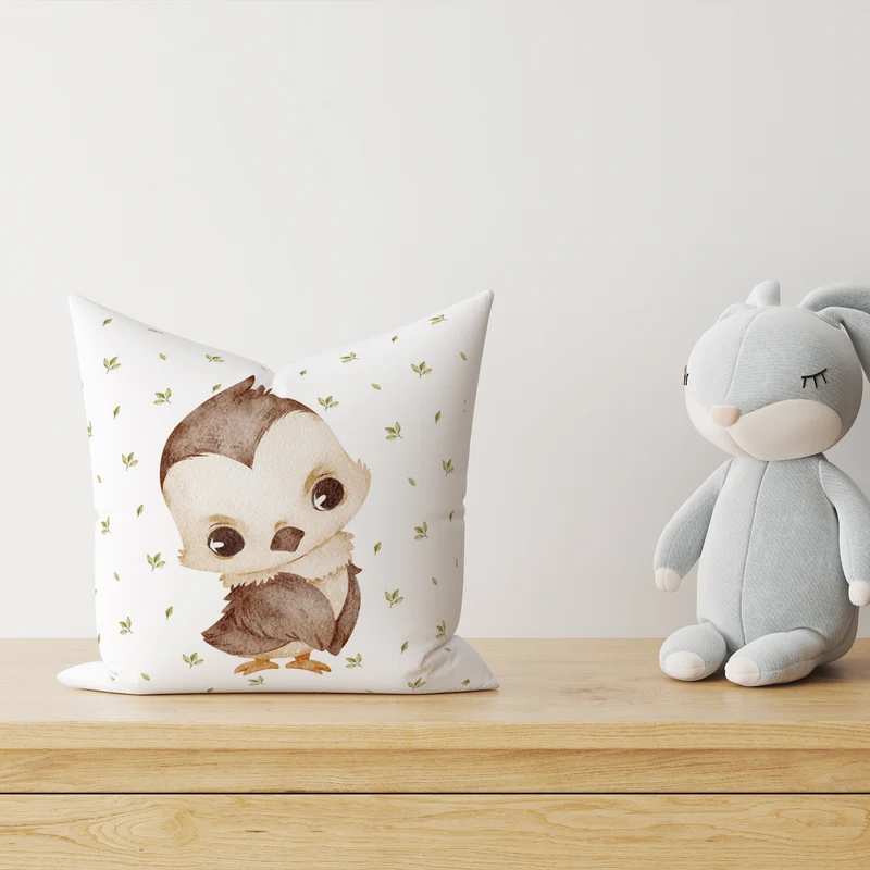 "Baby Falke" Kinder Dekokissen