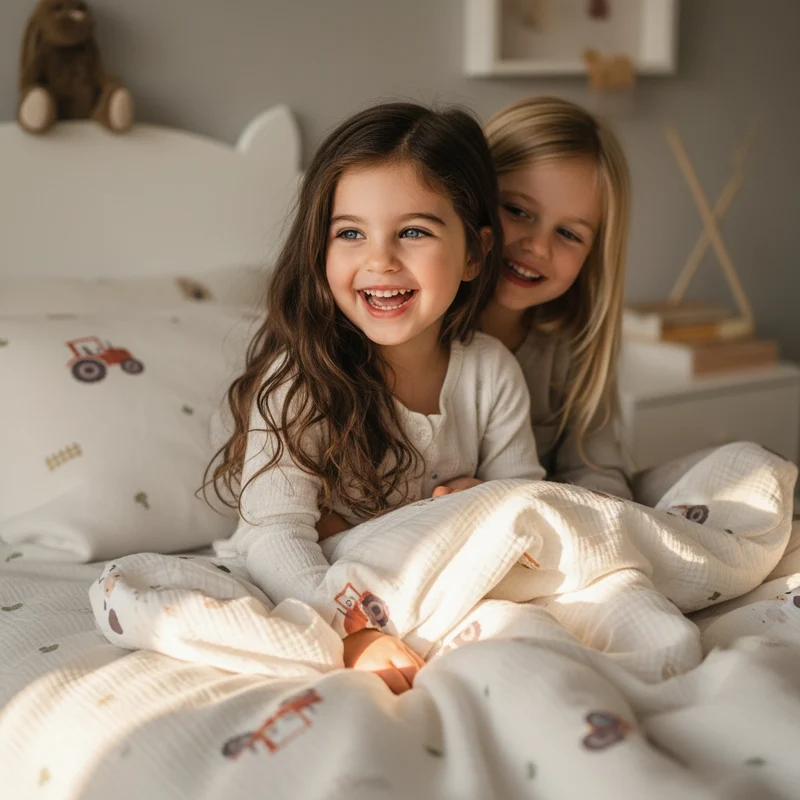 "Sweet Farm" Premium Kinderbettwäsche