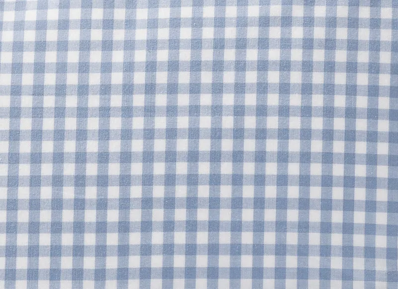 Bettwäsche Nordisch by Nature Vichy Karo Hellblau