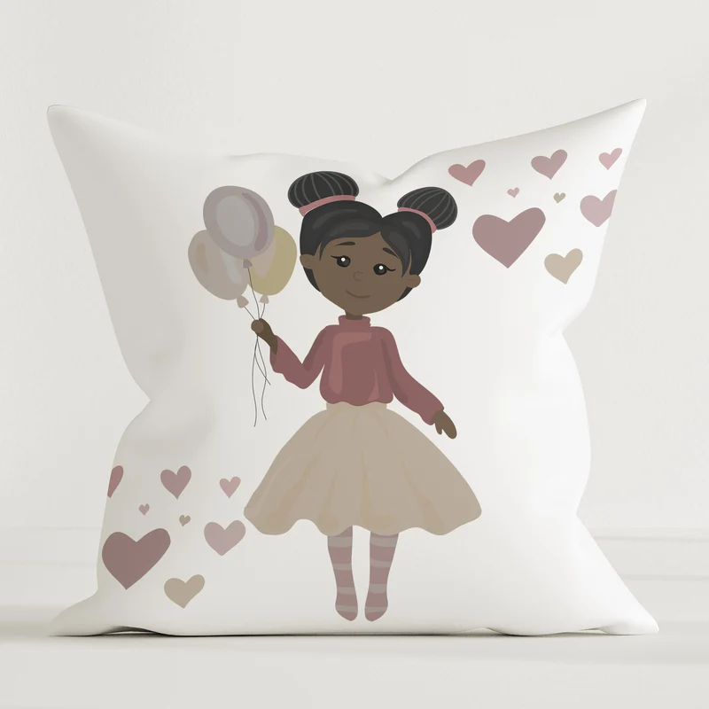 "Little Princess" Kinder Dekokissen