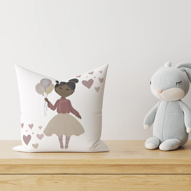 "Little Princess" Kinder Dekokissen