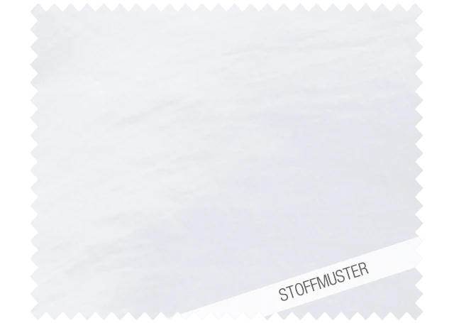Stoffmuster zu Bettwäsche Reines Leinen weiss, vorgewaschen GOTS