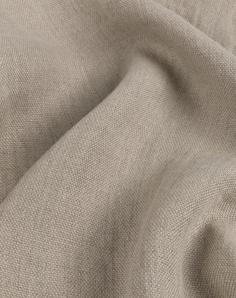 Linen Bedding Panama in Flax Color