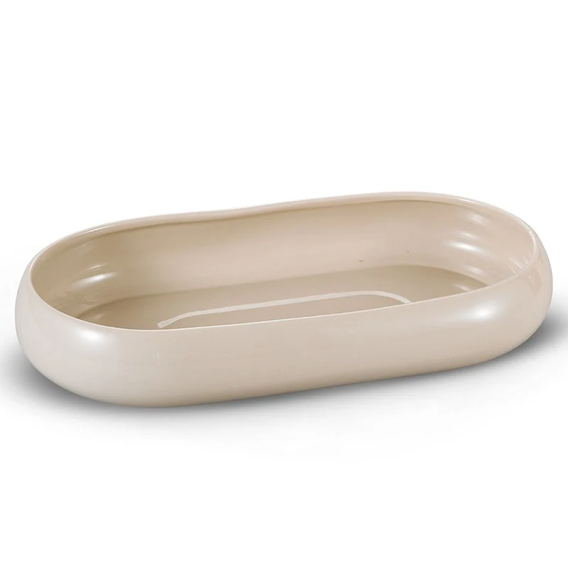BRICARD BONDY KASE | OVAL 35,0X18,0X6,0 CM TAUPE