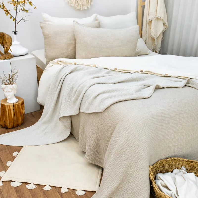Musselin-Decke Wende