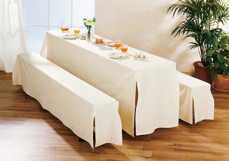 Bierbankhoussen-Set aus Polycotton