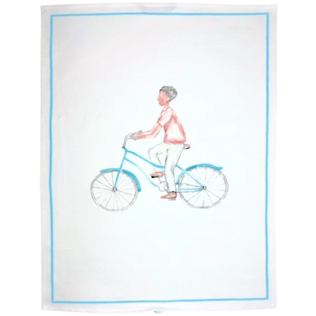Geschirrtücher mit Sportmotiv, Baumwolle Bio (kbA)