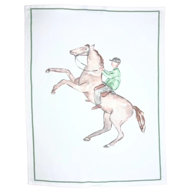 Geschirrtücher mit Sportmotiv, Baumwolle Bio (kbA)