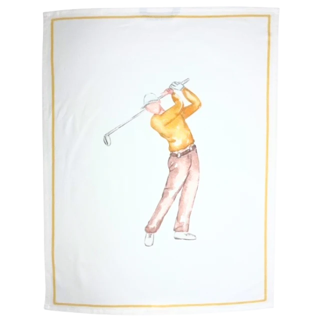 Geschirrtücher mit Sportmotiv, Baumwolle Bio (kbA)