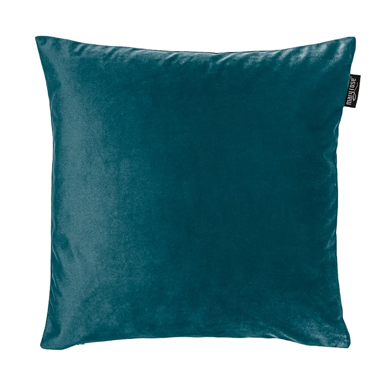 Samt-Kissenhülle in Pastellfarben