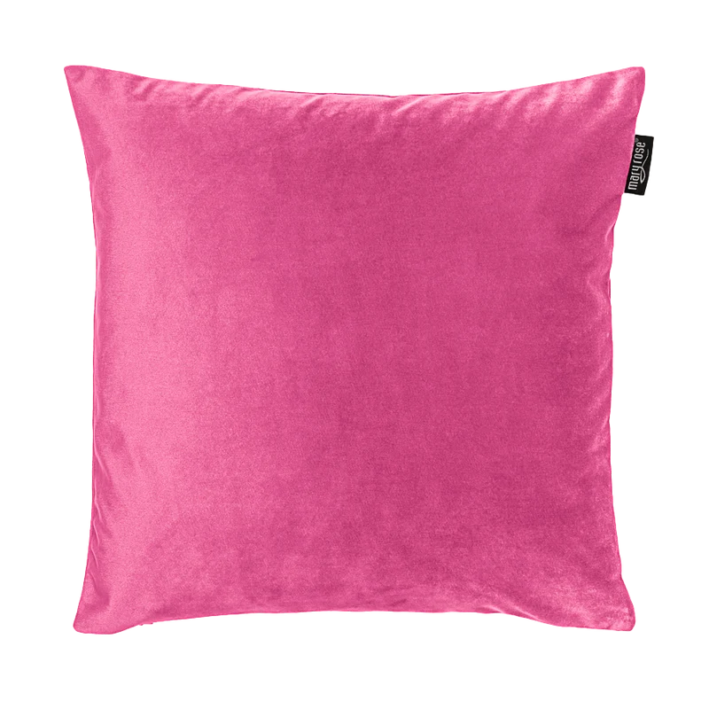 Samt-Kissenhülle in Pastellfarben