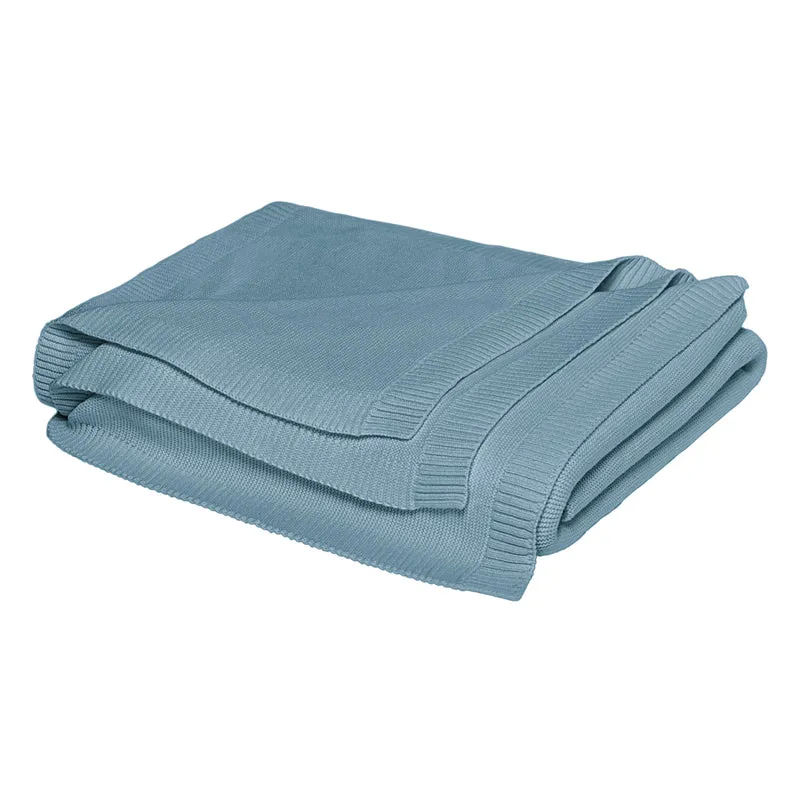 Strickdecke, Baumwolle Bio (kbA)
