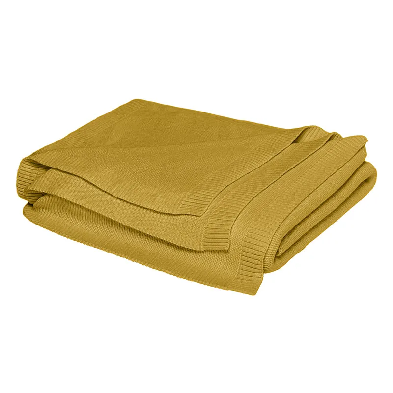 Strickdecke, Baumwolle Bio (kbA)