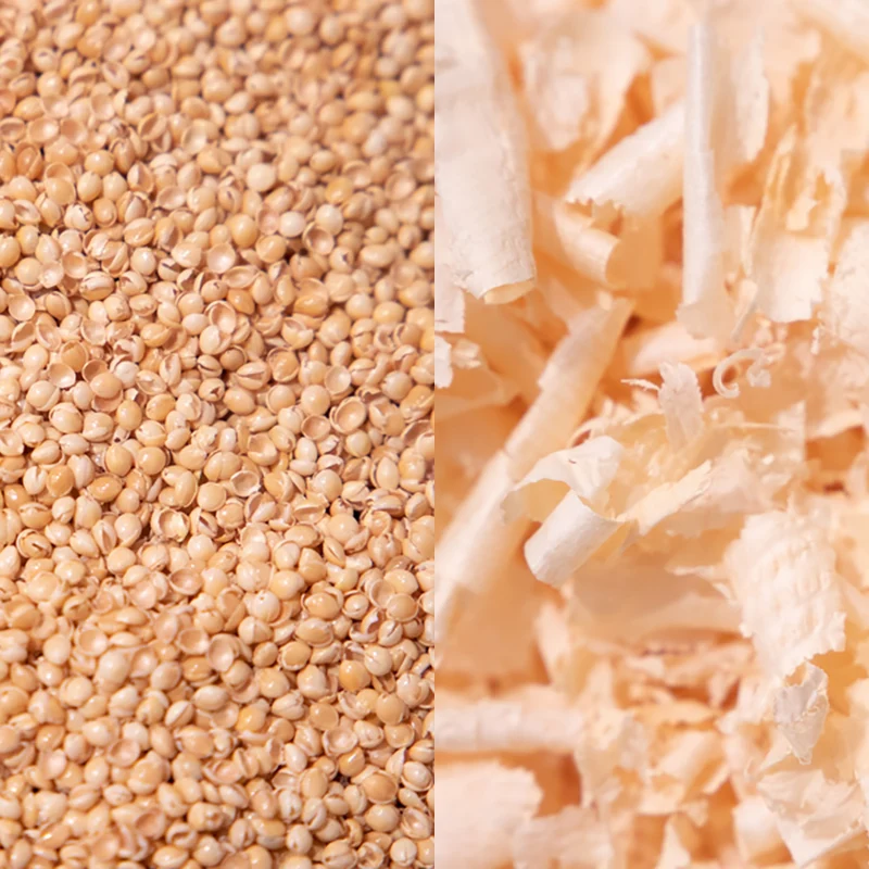 Hirsekissen mit Zirbenspänen, Bio (kbA)