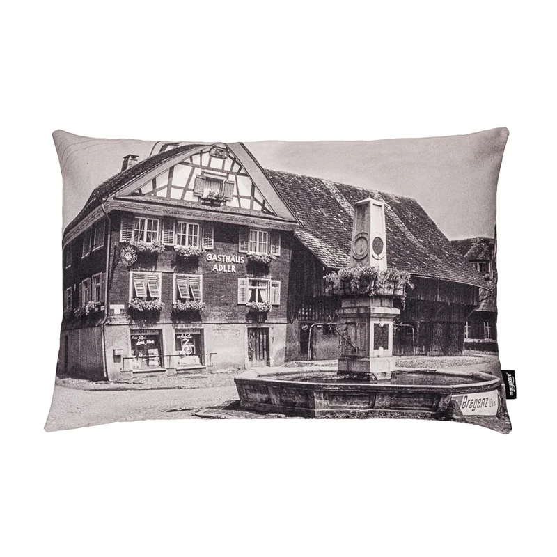 Panama-Kissenhülle Vorarlberg, Baumwolle Bio (kbA)