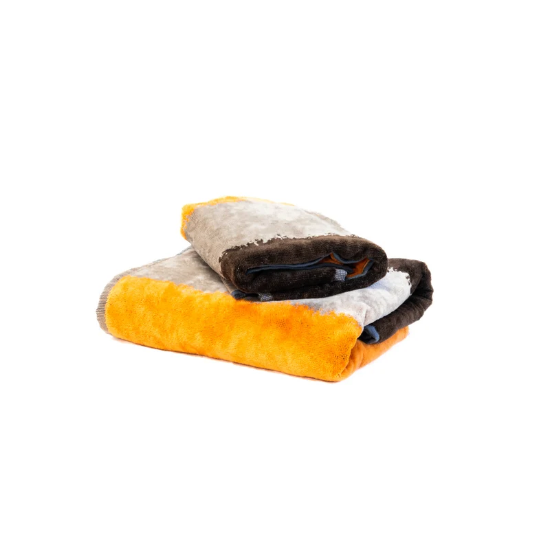 Asciugamano con Ospite leros Moderno in Spugna 450 gr/mq