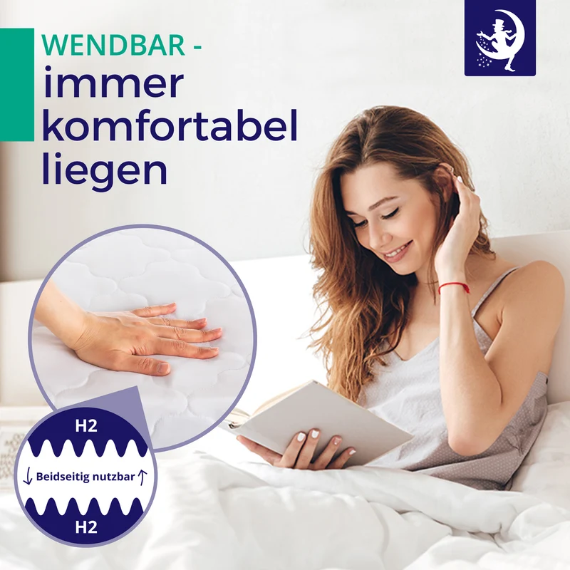 Taschenfederkernmatratze Komfort 21 cm – H2