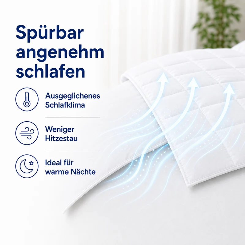 Steppbettdecke Sommer