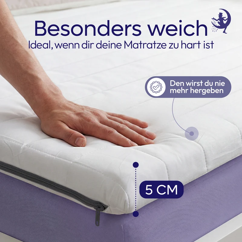 Classic Kaltschaum-Topper 5cm