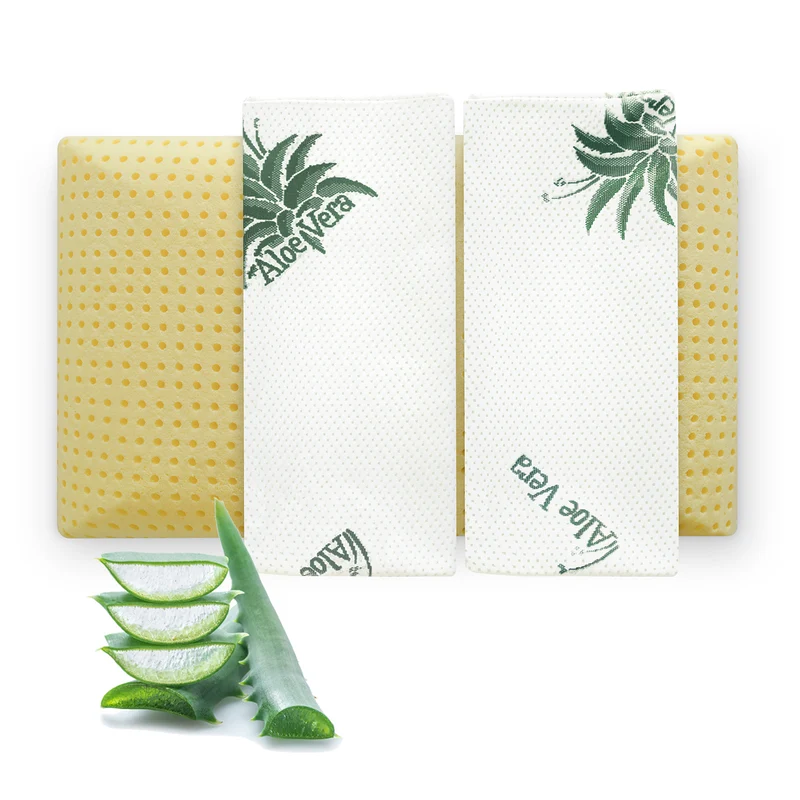 Aloe Vera Visco-Nackenstützkissen 40x80cm