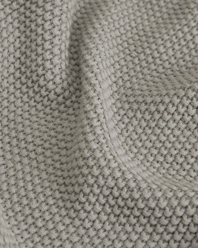 Strickmusterdecke