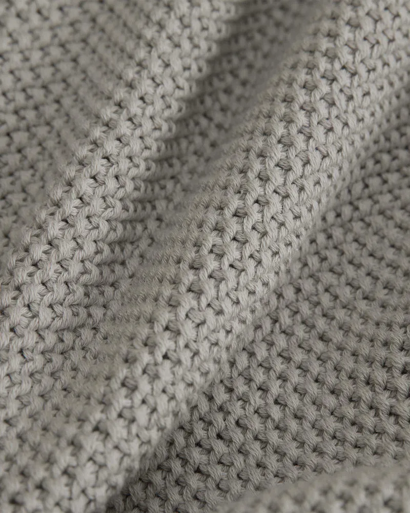 Strickmusterdecke
