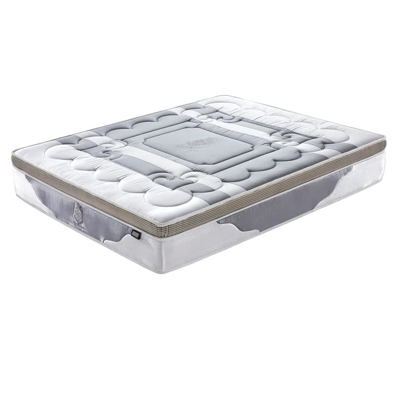 Ensemble lit coffre moderne et matelas grand confort - Collection Everest