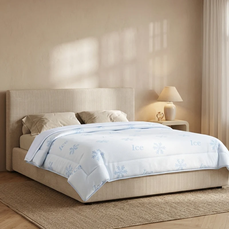 Pack couette et oreillers mémoire de forme rafraîchissants - Collection Été