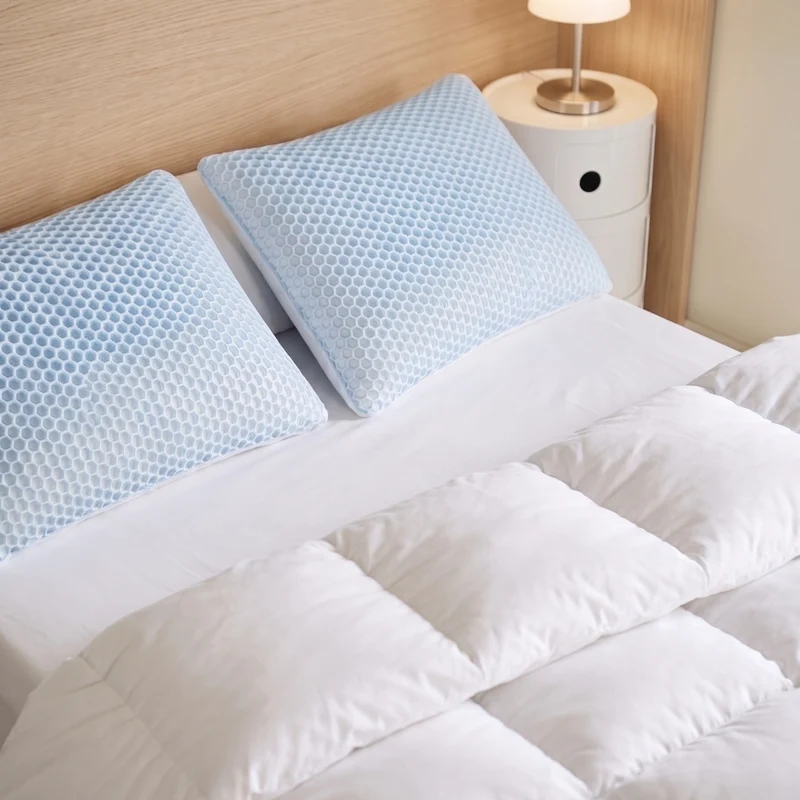 Pack couette et oreillers mémoire de forme nouvelle génération - Collection Tempérée