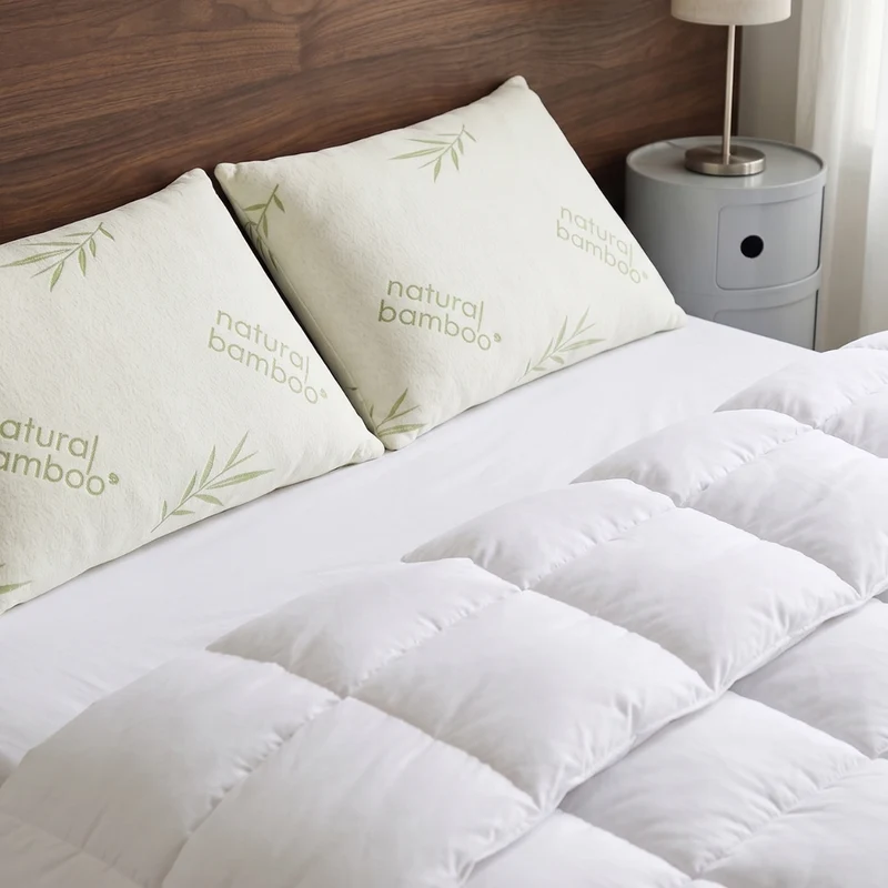 Pack couette et oreillers mémoire de forme - Collection Chaud