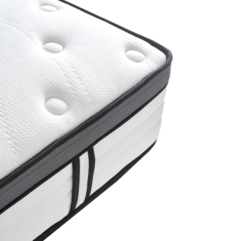 Ensemble sommier industriel et matelas grand confort hybride - Collection Factory