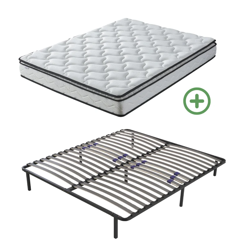 Ensemble sommier et matelas mousse - Collection Confort